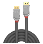 36354-Lindy 36303 cable DisplayPort 3 m Cromo, Gris
