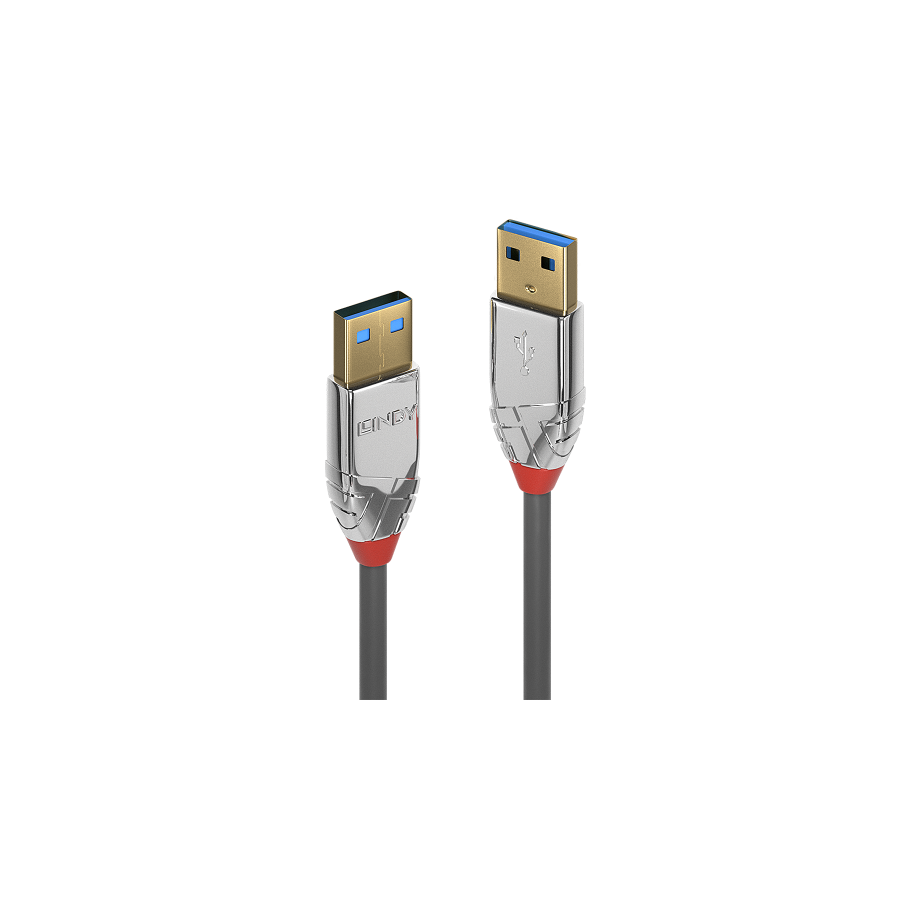 36443-Lindy 36629 cable USB USB 3.2 Gen 1 (3.1 Gen 1) 5 m USB A Gris