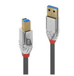 36485-Lindy 36663 cable USB USB 3.2 Gen 1 (3.1 Gen 1) 3 m USB A USB B Gris