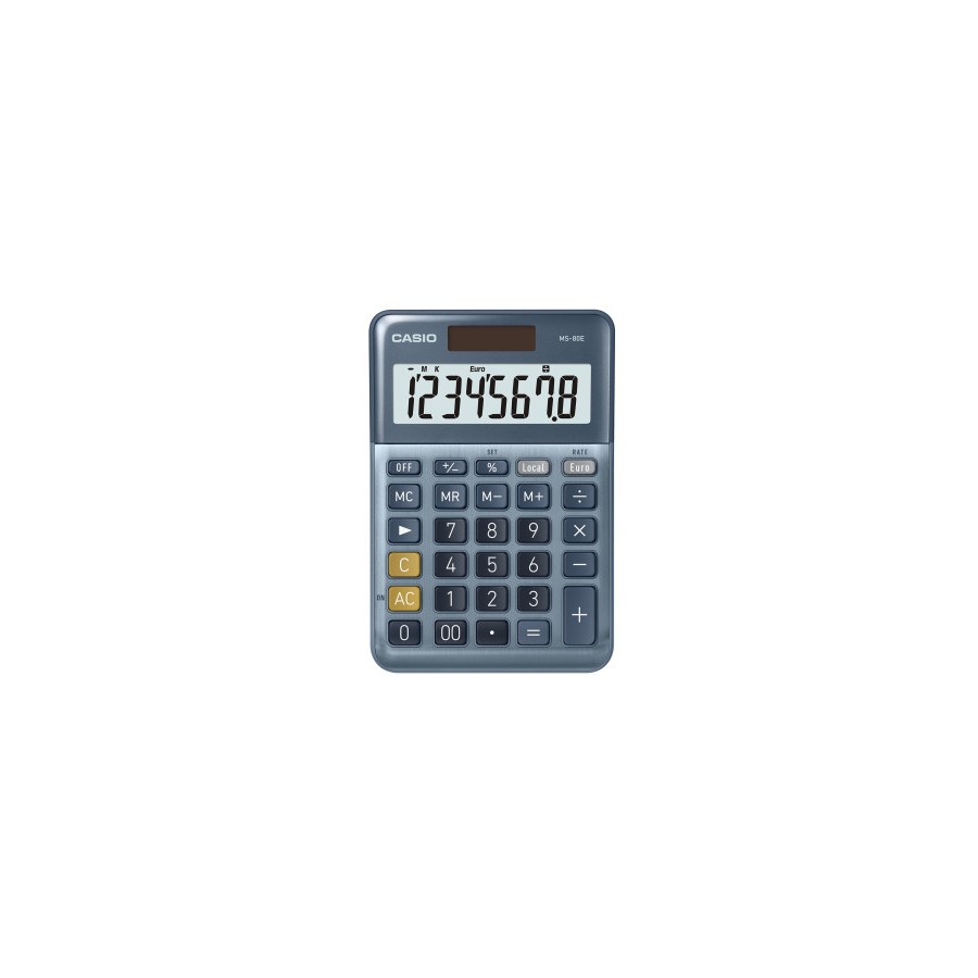 3653-CALCULADORA DE SOBREMESA DE 8 DIGITOS CASIO MS-80E 3653-CALCULADORA DE SOBREMESA DE 8 DIGITOS CASIO MS-80E