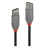 36539-Lindy 36702 cable USB USB 2.0 1 m USB A Negro, Gris