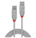 36550-Lindy 36711 cable USB USB 2.0 0,5 m USB A Gris