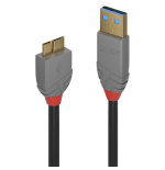 36615-Lindy 36767 cable USB USB 3.2 Gen 1 (3.1 Gen 1) 2 m USB A Micro-USB B Negro