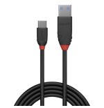 36680-Lindy 36916 cable USB USB 3.2 Gen 1 (3.1 Gen 1) 1 m USB A USB C Negro