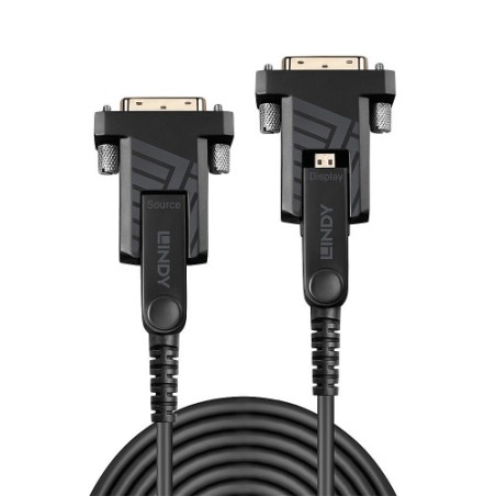 36808-Lindy 38322 cable HDMI 30 m HDMI tipo D (Micro) Negro
