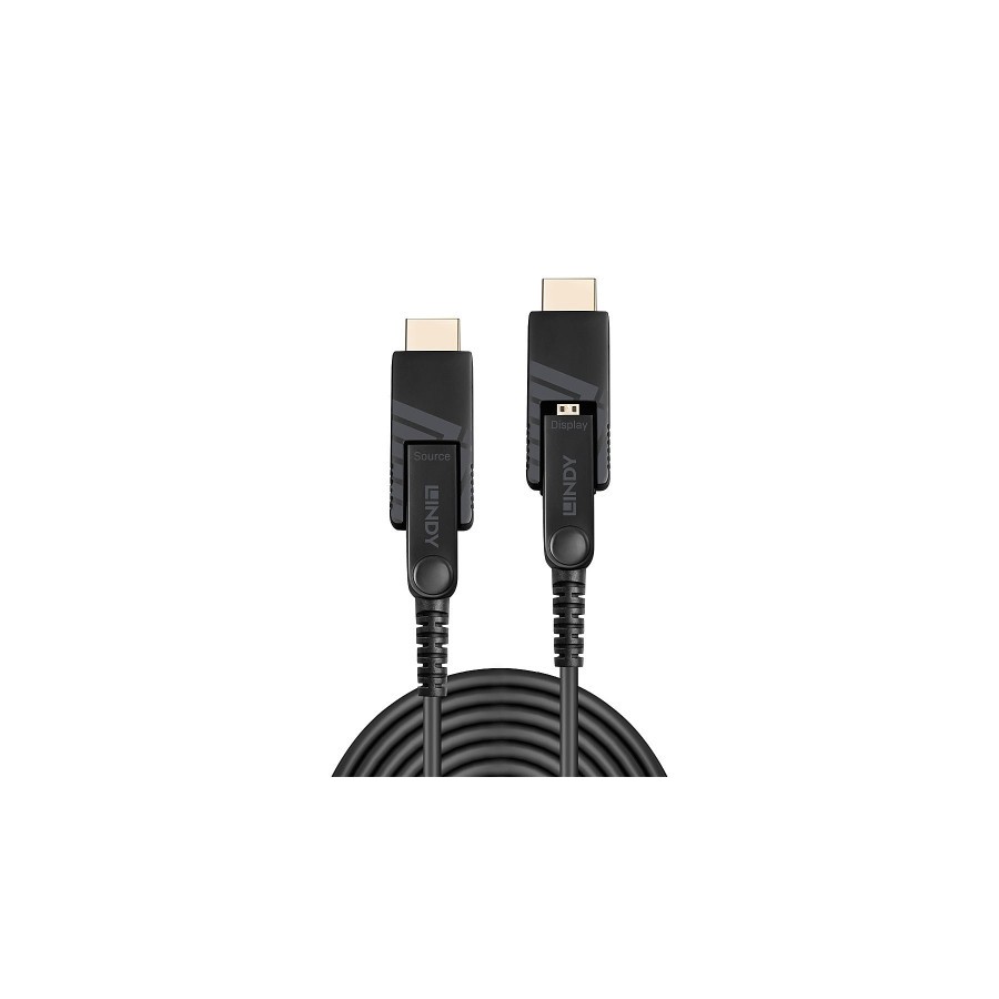 36813-Lindy 38325 cable HDMI 70 m HDMI tipo D (Micro) Negro