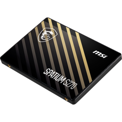 MSI SPATIUM S270 SATA 25 480GB unidad de estado solido 25 Serial ATA III 3D NAND