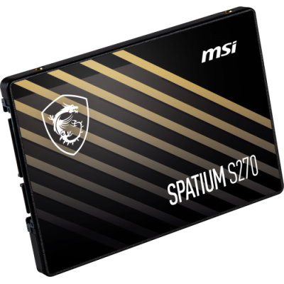 MSI SPATIUM S270 SATA 25 480GB unidad de estado solido 25 Serial ATA III 3D NAND
