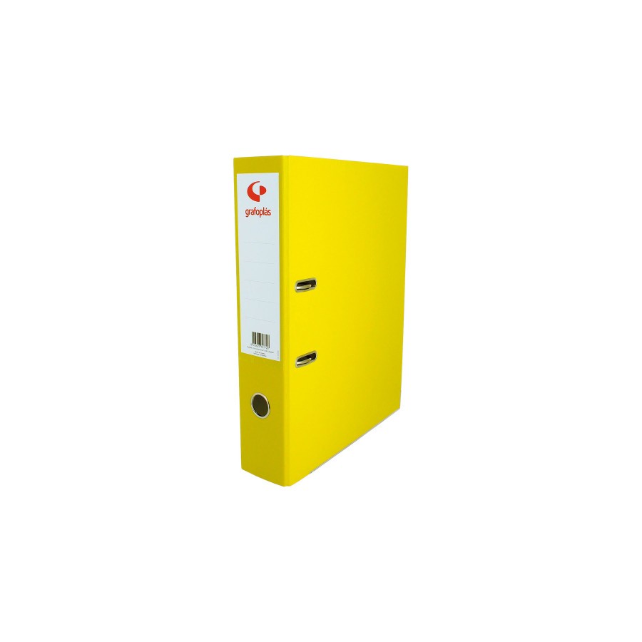 3693-ARCHIVADOR PALANCA 65 COLOR AMARILLO A4 LOMO ANCHO 290X320X75 GRAFOPLAS 17269560 3693-ARCHIVADOR PALANCA 65 COLOR AMARILLO A4 LOMO ANCHO 290X320X75 GRAFOPLAS 17269560