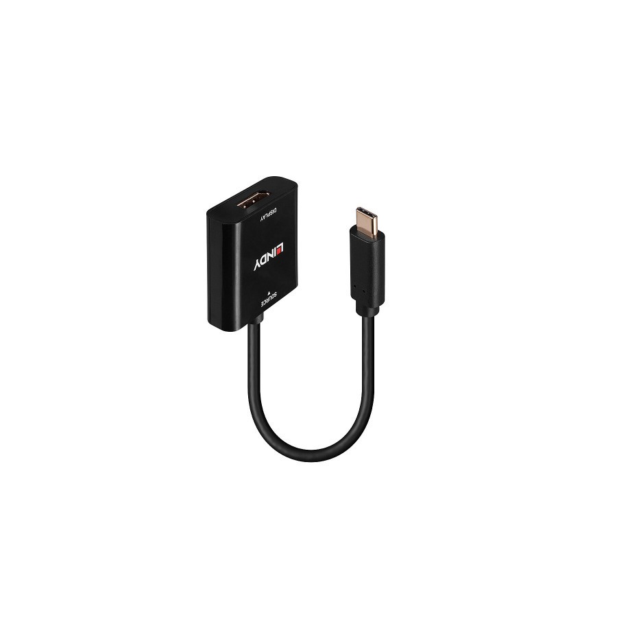 37013-Lindy 43269 Adaptador grafico USB 3840 x 2160 Pixeles Negro