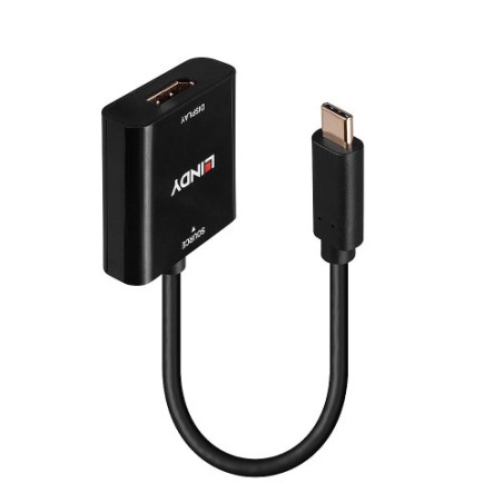 37013-Lindy 43269 Adaptador grafico USB 3840 x 2160 Pixeles Negro