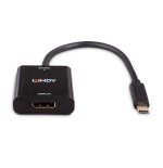 37014-Lindy 43269 Adaptador grafico USB 3840 x 2160 Pixeles Negro