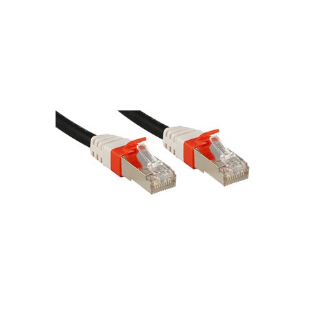 37073-Lindy Cat.6 (A) SSTP / S/FTP PIMF Premium 1.0m cable de red Negro 1 m