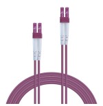 37141-Lindy 46346 Cable de fibra optica e InfiniBand 20 m LC Rosa