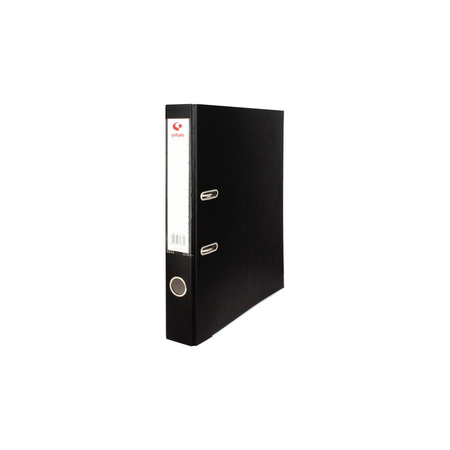3718-ARCHIVADOR PALANCA 45 COLOR NEGRO FOLIO LOMO ESTRECHO 290X350X55 GRAFOPLAS 17279310 3718-ARCHIVADOR PALANCA 45 COLOR NEGRO FOLIO LOMO ESTRECHO 290X350X55 GRAFOPLAS 17279310