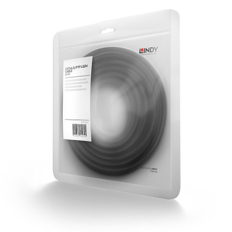37303-Lindy 47186 cable de red Negro 30 m Cat6a S/FTP (S-STP)