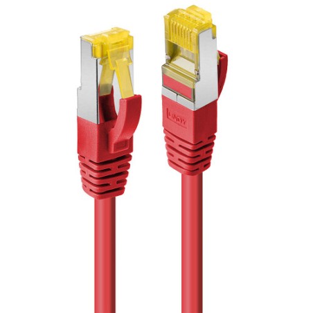 37392-Lindy 47291 cable de red Rojo 0,5 m Cat7 S/FTP (S-STP)