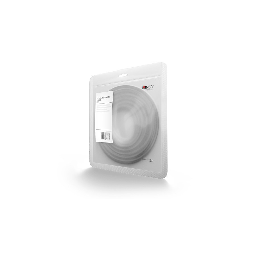 37459-Lindy 47340 cable de red Gris 0,3 m Cat6 S/FTP (S-STP)