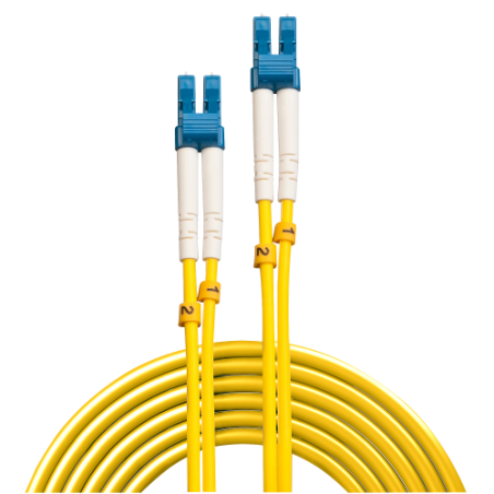 37564-Lindy 47456 Cable de fibra optica e InfiniBand 20 m LC Amarillo