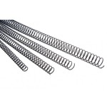 376-PACK 100 ESPIRALES METALICAS 16 MM NEGRO FELLOWES 5110601
