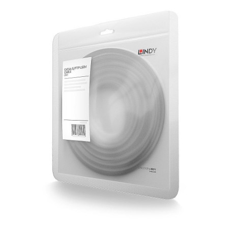 37646-Lindy 47613 cable de red Gris 1 m Cat6a U/UTP (UTP)