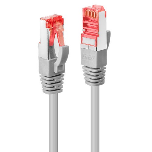 37790-Lindy 47708 cable de red Gris 10 m Cat6 S/FTP (S-STP)