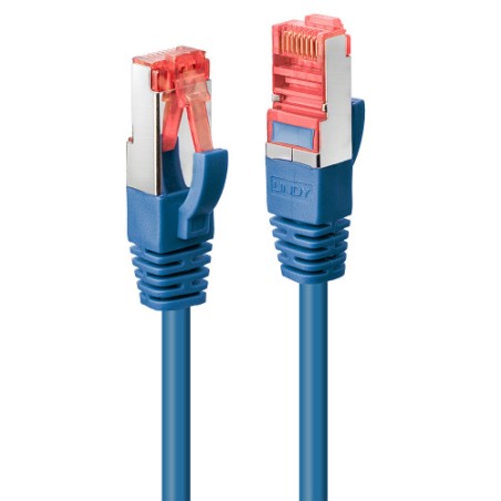 37807-Lindy 47720 cable de red Azul 3 m Cat6 S/FTP (S-STP)