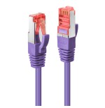 37963-Lindy 47821 cable de red Purpura 0,5 m Cat6 S/FTP (S-STP)