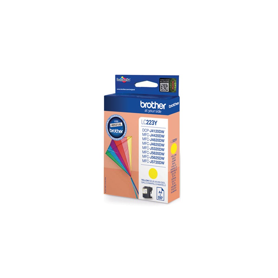 3810-BROTHER TINTA LC223YBP MFCJ4420DW/MFCJ4620DW , LARGA DURACIO 3810-BROTHER TINTA LC223YBP MFCJ4420DW/MFCJ4620DW , LARGA DURACIO