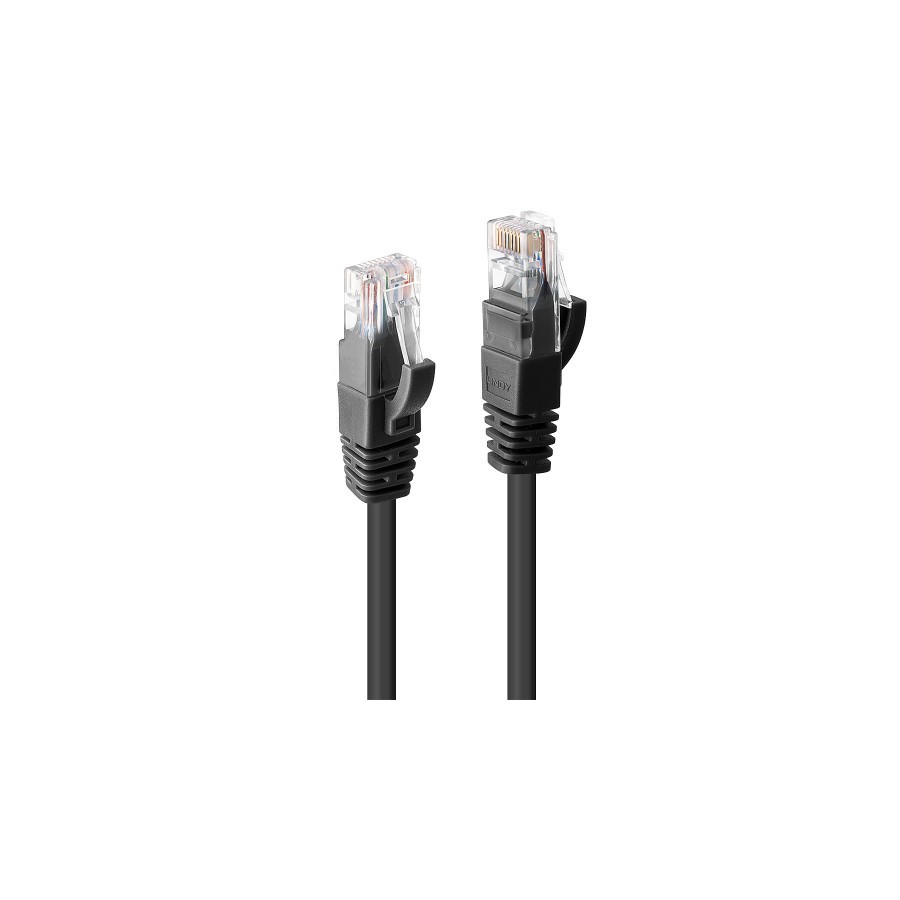 38139-Lindy 48079 cable de red Negro 3 m Cat6 U/UTP (UTP)