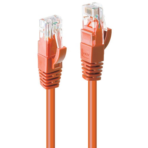 38186-Lindy 48111 cable de red Naranja 7,5 m Cat6 U/UTP (UTP)