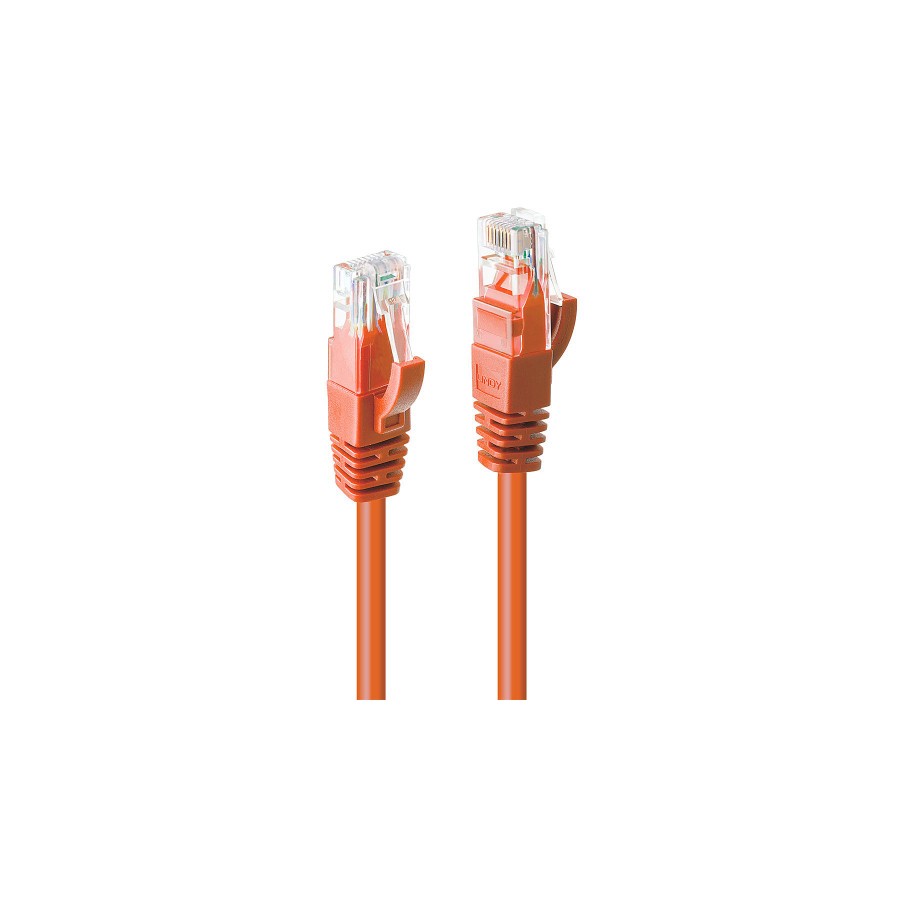 38186-Lindy 48111 cable de red Naranja 7,5 m Cat6 U/UTP (UTP)