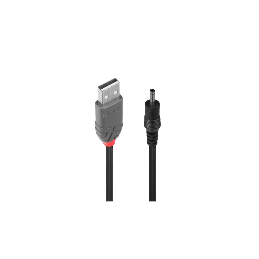 38315-Lindy 70266 cable de transmision Negro 1,5 m USB A
