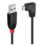 38519-Lindy 31977 cable USB USB 2.0 2 m USB A Micro-USB B Negro