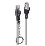 38553-Lindy 47601 cable de red Gris 0,5 m Cat6a S/FTP (S-STP)