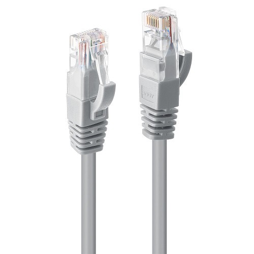 38569-Lindy 48000 cable de red Gris 0,3 m Cat6 U/UTP (UTP)