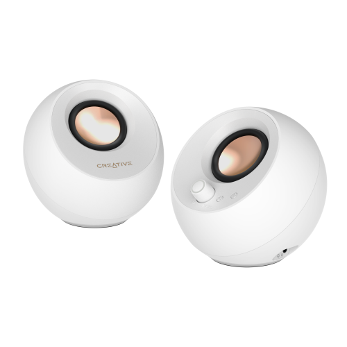 38738-Creative Labs Creative Pebble Pro White
