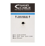 38875-Nanocable 10.20.0504-EXT-BK cable de red Negro 305 m Cat6 U/UTP (UTP)