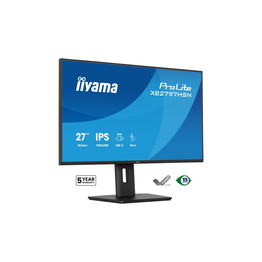 39139-MONITOR IIYAMA, 27", IPS, 4-SIDE SLIM BEZEL 1920X1080 100HZ
