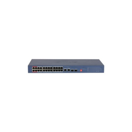 39155-(DH-CS4226-24ET-240-V2) DAHUA SWITCH 26 PUERTOS CLOUD MANAGED, 24 PUERTOS POE, 240W, HI-POE, L2