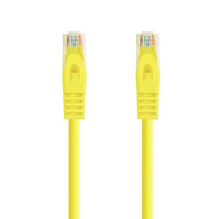 39208-Nanocable Cable de red latiguillo RJ45 LSZH Cat.6A UTP AWG24, Amarillo, 3.0m
