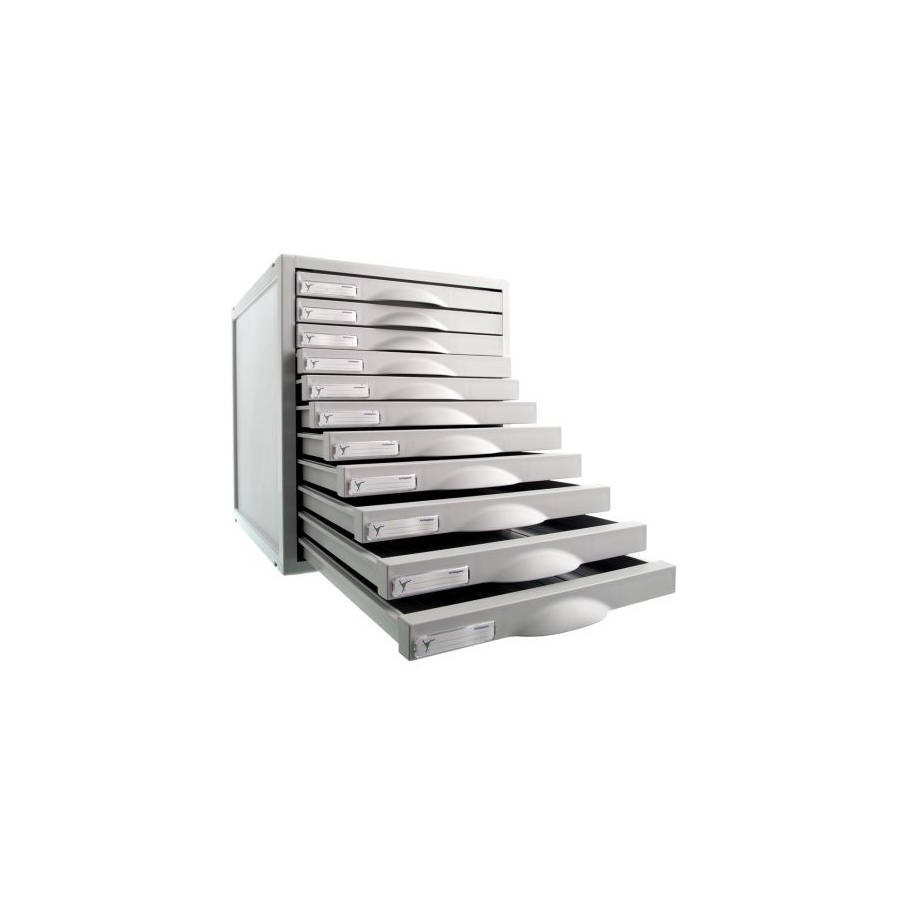 3921-MODULO ARCHISYSTEM DE 11 CAJONES 356X316X362 MM GRIS ARCHIVO 2000 8211C GS 3921-MODULO ARCHISYSTEM DE 11 CAJONES 356X316X362 MM GRIS ARCHIVO 2000 8211C GS