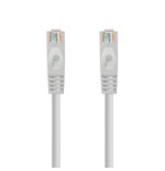 39214-Nanocable Cable de red latiguillo RJ45 LSZH Cat.6A UTP AWG24, Gris, 10 m