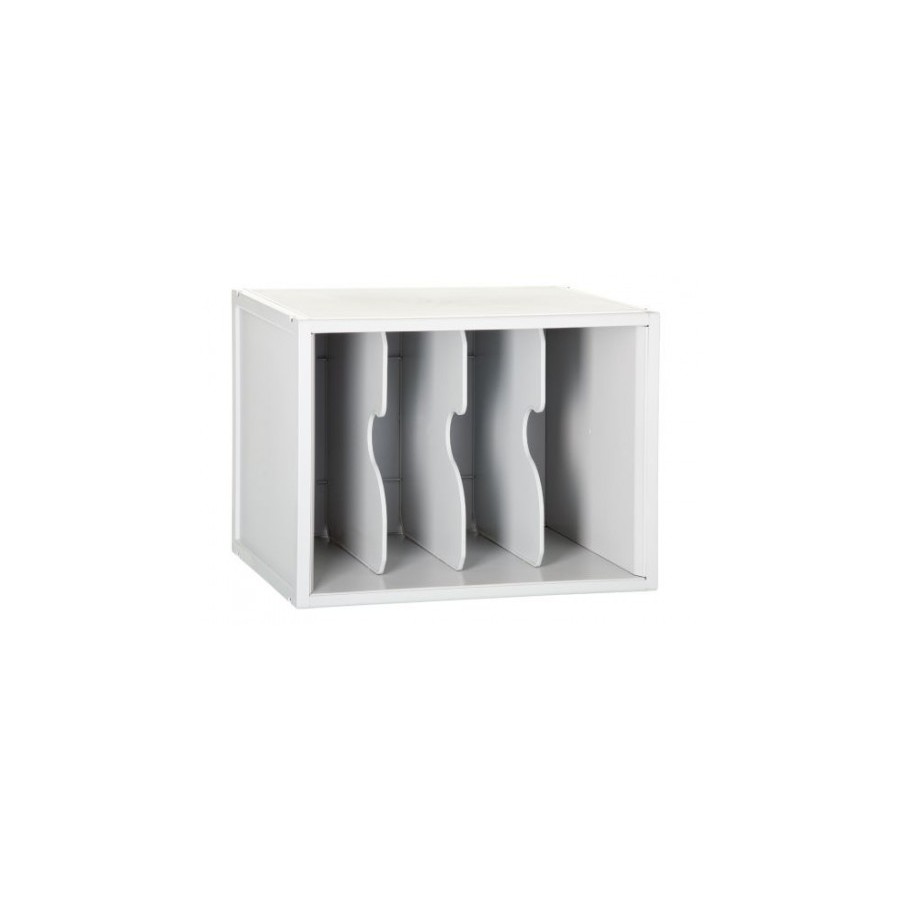 3922-MODULO ARCHISYSTEM CON 3 SEPARADORES VERTICALES 356X474X362 MM GRIS ARCHIVO 2000 8103EV GS 3922-MODULO ARCHISYSTEM CON 3 SEPARADORES VERTICALES 356X474X362 MM GRIS ARCHIVO 2000 8103EV GS