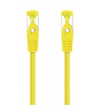 39226-Nanocable Cable de red latiguillo RJ45 LSZH Cat.6A SFTP AWG26, Amarillo, 0.5m