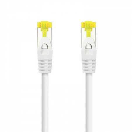 39240-Nanocable Cable de red latiguillo RJ45 LSZH Cat.6A SFTP AWG26, Blanco, 2.0 m