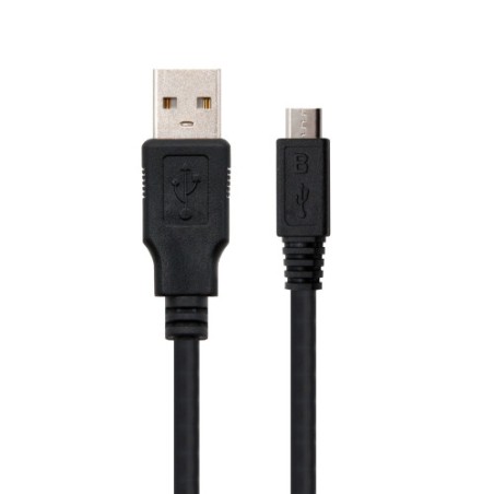 39266-Nanocable 10.01.0503 cable USB 3 m USB 2.0 USB A Micro-USB B Negro