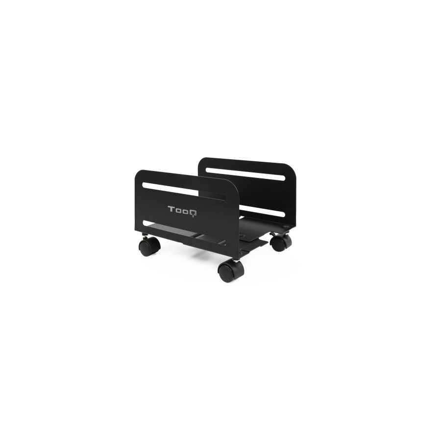 39279-TooQ Soporte metalico para CPU de suelo con ruedas