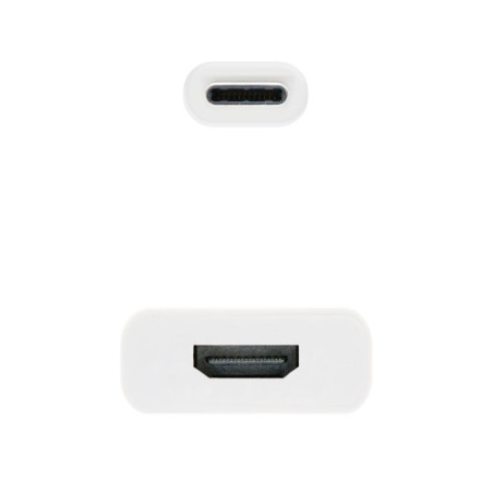 39308-Nanocable CONVERSOR USB-C A HDMI 4K, 15 CM