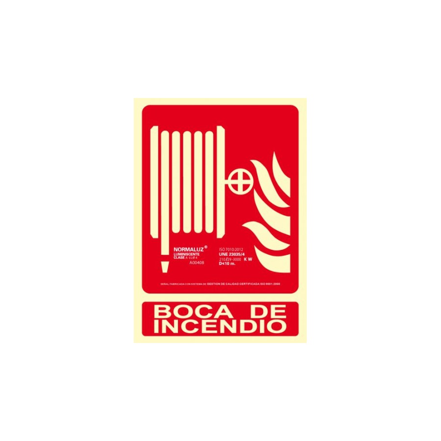 3937-SENAL "BOCA DE INCENDIO" 210X300 PVC ROJO ARCHIVO 2000 6171-03H RJ 3937-SENAL "BOCA DE INCENDIO" 210X300 PVC ROJO ARCHIVO 2000 6171-03H RJ